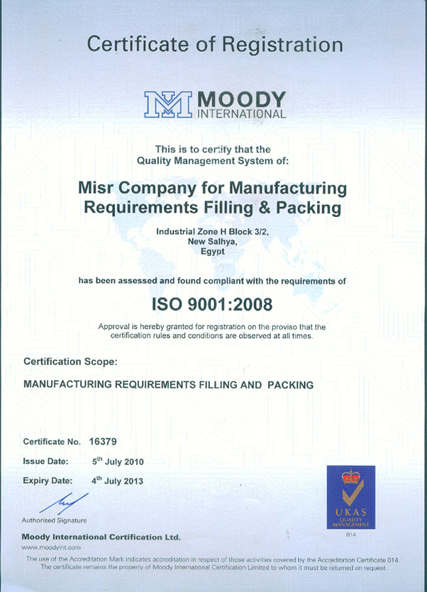 ISO 9001:2008